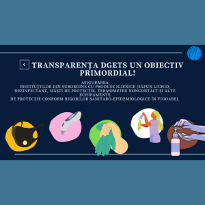 Transparența DGETS un obiectiv primordial!