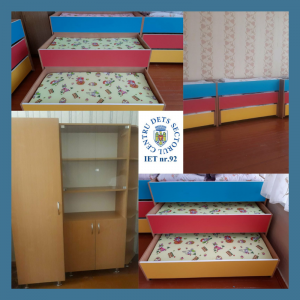 Instituțiile din subordinea DETS sectorul Centru au primit dulapuri și paturi pentru cabinetul medical