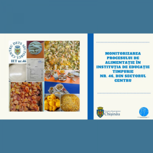 Monitorizarea procesului de alimentație în IET nr.46 din sectorul Centru