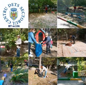 Procesul de salubrizare a teritoriilor aferente/adiacente instituțiilor de învățământ secundar general din subordinea DETS sectorul Centru