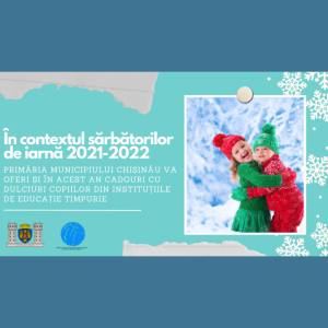 Primăria municipiului Chișinău va oferi și în acest an cadouri cu dulciuri copiilor din instituțiile de educație timpurie