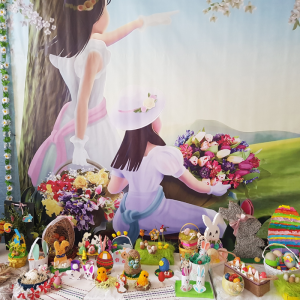 Creaţiile copiilor în aşteptarea Iepuraşului de Paşti!