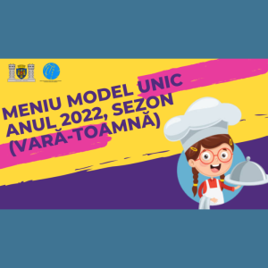 Meniu model unic anul 2022, sezon (vară-toamnă)